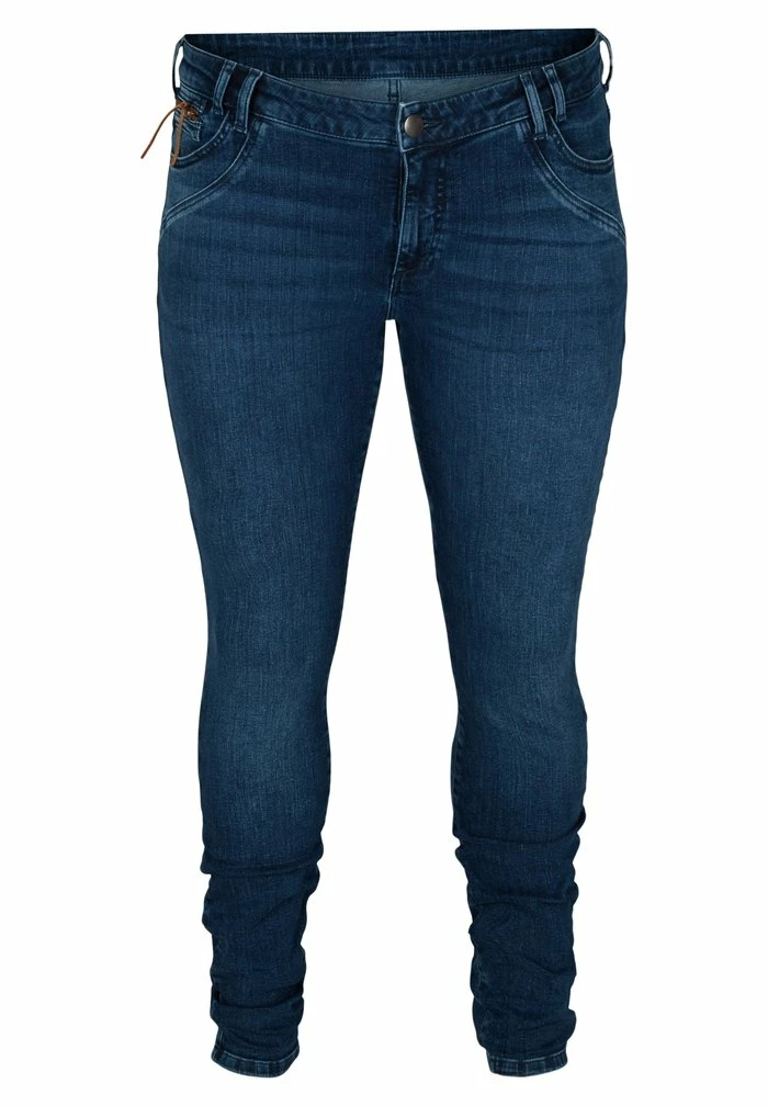 Zizzi EXTRA SANNA REGULAR HEIGHT - Jeans Skinny - Blue Denim 1 Zizzi EXTRA SANNA REGULAR HEIGHT - Jeans Skinny - Blue Denim