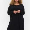 Zizzi Robe Pull - Black