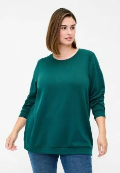Zizzi RUNDHALS - Sweatshirt - Ponderosa Pine