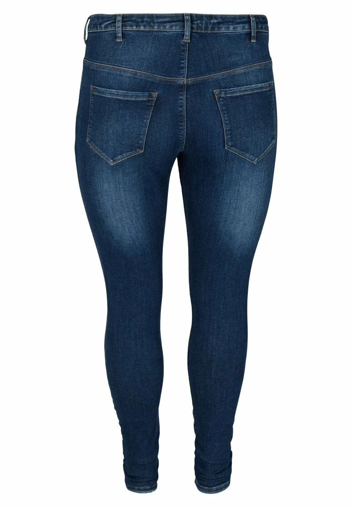 Zizzi Jean Slim - Blue Denim 2 Zizzi Jean Slim - Blue Denim – Image 2