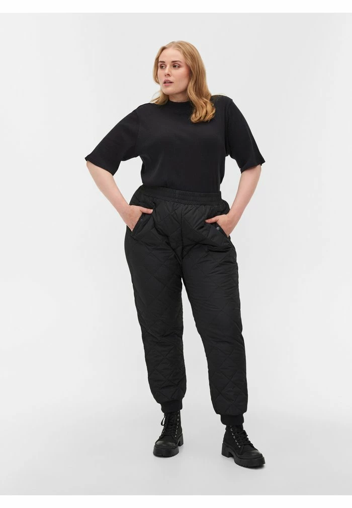 Zizzi Pantalon Classique - Black 1 Zizzi Pantalon Classique - Black