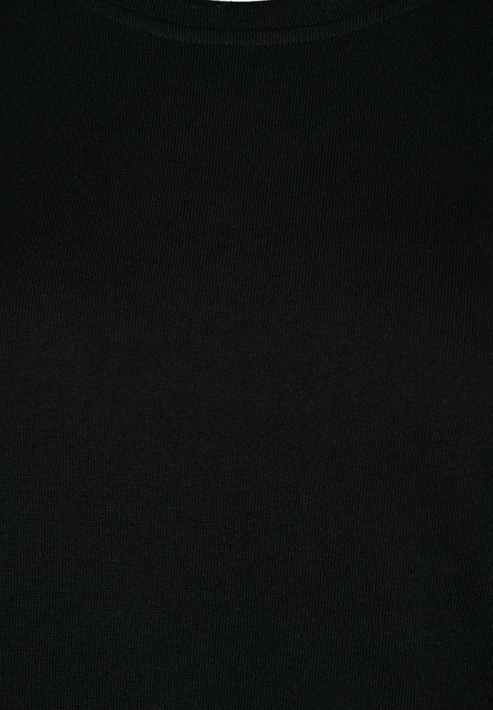 Zizzi MIT PERLEN - Pullover - Black W. White Beads 3 Zizzi MIT PERLEN - Pullover - Black W. White Beads – Image 3