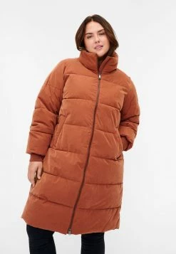 Zizzi PUFF MIT REISSVERSCHLUSS - Veste D'hiver - Sequoia
