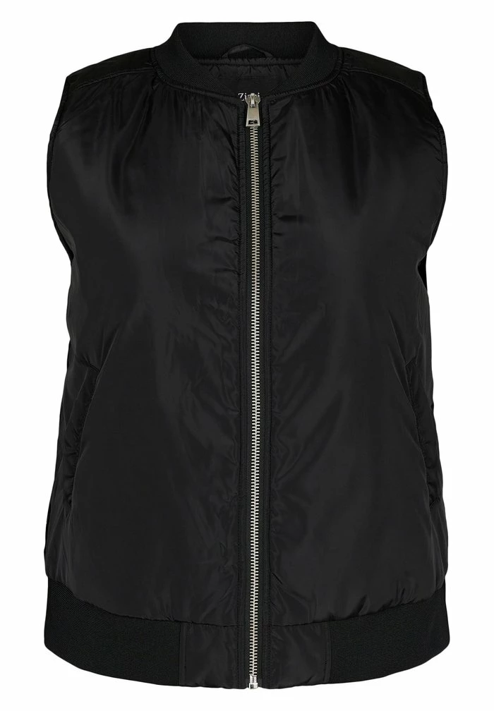 Zizzi Veste Sans Manches - Black 4 Zizzi Veste Sans Manches - Black – Image 4
