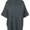 Zizzi MIT KRAGEN - Cape - Dark Grey Melange -France Zizzi Soldes 2022 c2f24521c8eb468498f55b2d2fa446b9
