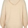 Zizzi Sweat à Capuche - Beige -France Zizzi Soldes 2022 c2feeebdc6f74fdbbd3dd0bf9c24d3ed