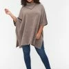 Zizzi MIT KRAGEN - Cape - Brown -France Zizzi Soldes 2022 c305a0f70e134c60ae925a452ebb1d05