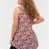 Zizzi Print Und Knopfen - Blouse - Pink -France Zizzi Soldes 2022 c3f43a7d62e1406c97cd7bdbb0d97a00