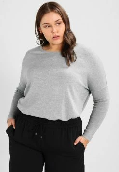 Zizzi OCARRIE - Pullover - Grey Melange