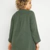 Zizzi VVIVU TUNIC - Blouse - Thyme -France Zizzi Soldes 2022 c4990cd700564eef8036eb9063e1ea0c