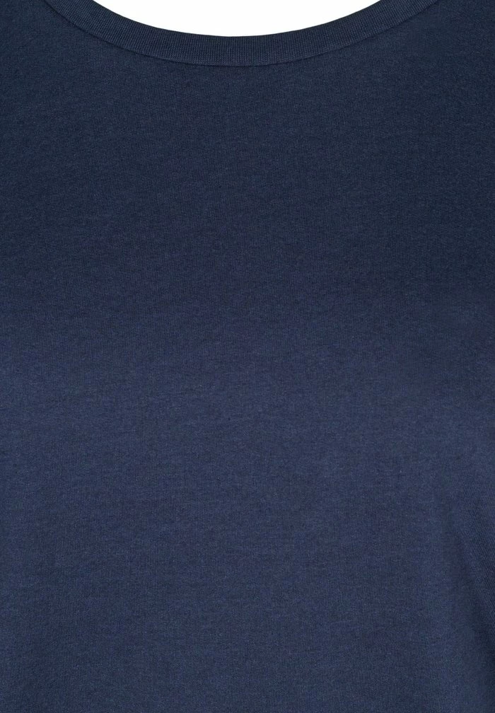 Zizzi BALLONÄRMELN UND PERLEN - Blouse - Black Iris 6 Zizzi BALLONÄRMELN UND PERLEN - Blouse - Black Iris – Image 6