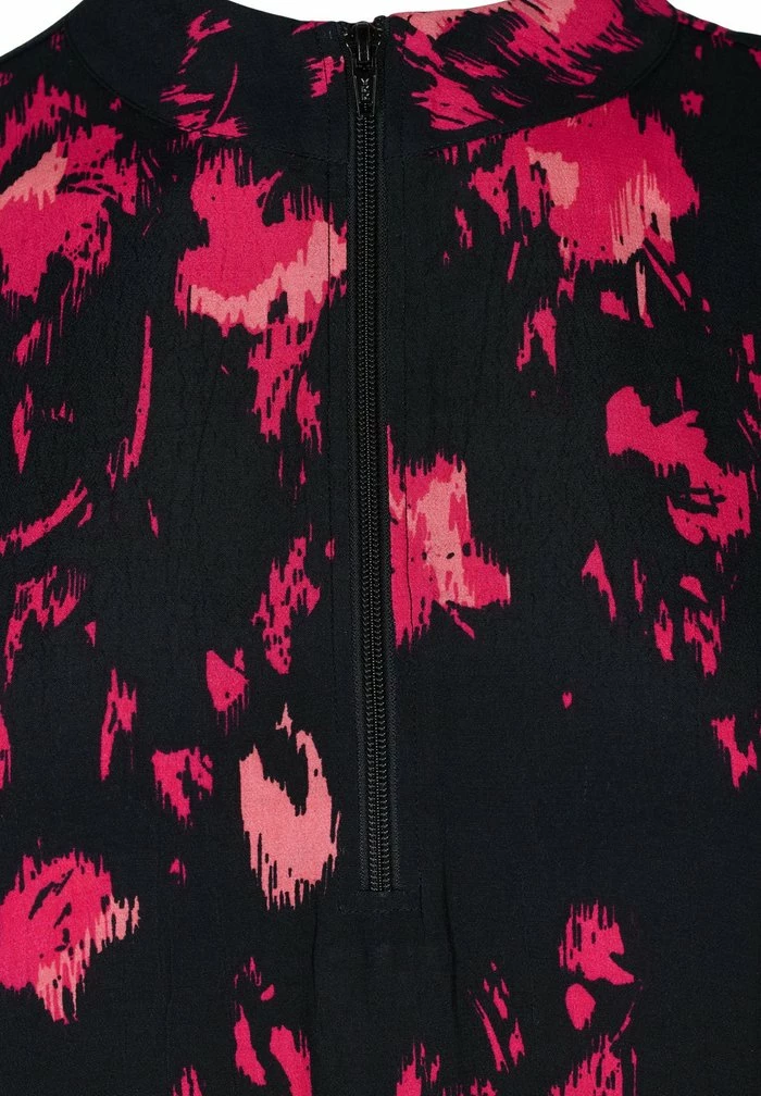 Zizzi Robe De Jour - Black 5 Zizzi Robe De Jour - Black – Image 5