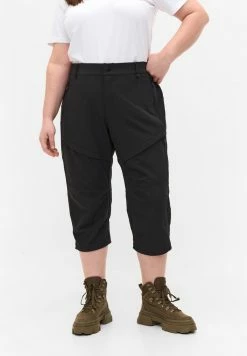 Zizzi Pantalon Classique - Black