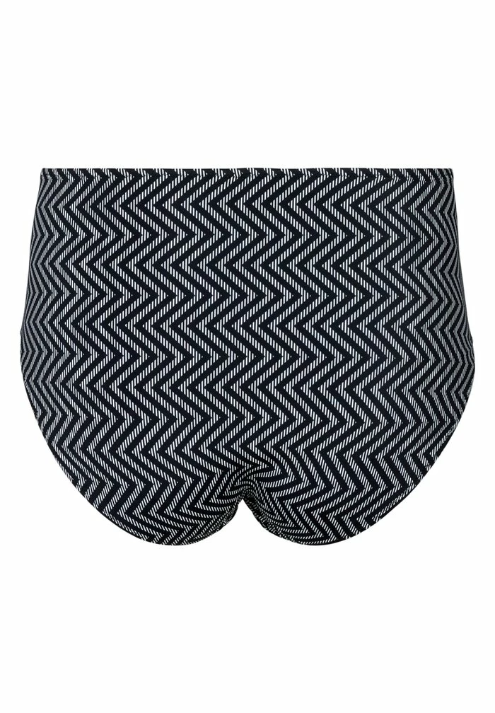 Zizzi MED HØJ TALJE - Bas De Bikini - Black 5 Zizzi MED HØJ TALJE - Bas De Bikini - Black – Image 5