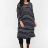 Zizzi Robe En Jersey - Blue Stripe -France Zizzi Soldes 2022 c79ede278b7740a7a455c1c208834a5c