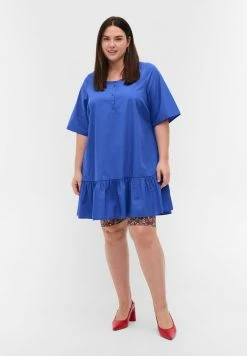 Zizzi MIT A LINIE - Tunique - Blue