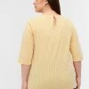 Zizzi Blouse - Yellow -France Zizzi Soldes 2022 c835c43ea3b84776b1bf7280e8247355