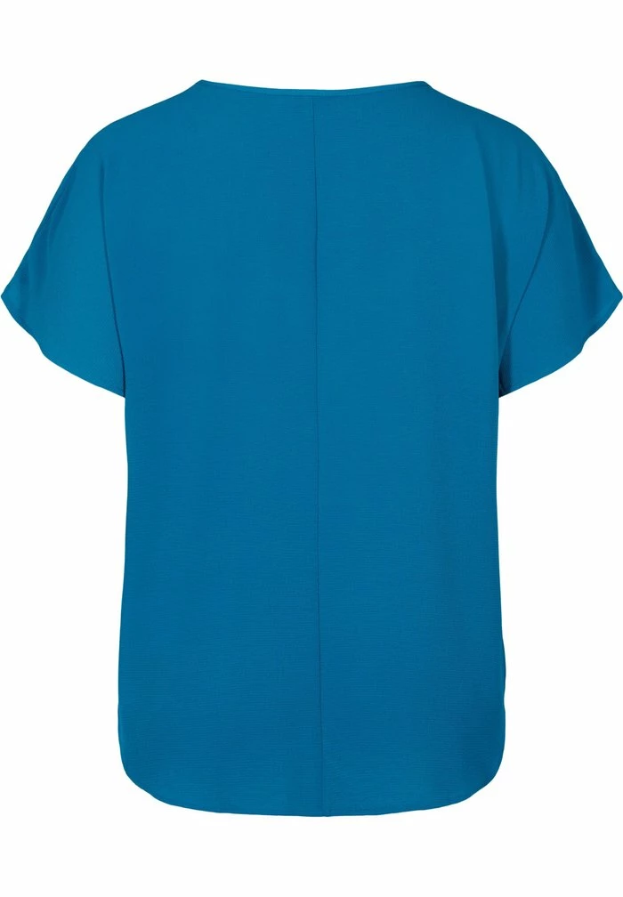 Zizzi Blouse - Moroccan Blue 2 Zizzi Blouse - Moroccan Blue – Image 2