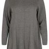 Zizzi Pullover - Dark Grey Melange -France Zizzi Soldes 2022 c880c25885b244f5a36df1b7099898d0
