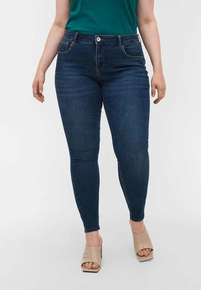 Zizzi Jean Slim - Blue Denim 1 Zizzi Jean Slim - Blue Denim