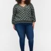Zizzi Blouse - Green 7 Zizzi Blouse - Green -France Zizzi Soldes 2022 c8ecfa05e37942218a8213ecef59e390