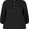 Zizzi 3/4-ÄRMELN - Blouse - Black -France Zizzi Soldes 2022 c973a924e43443faa08472a94a5ba1b5