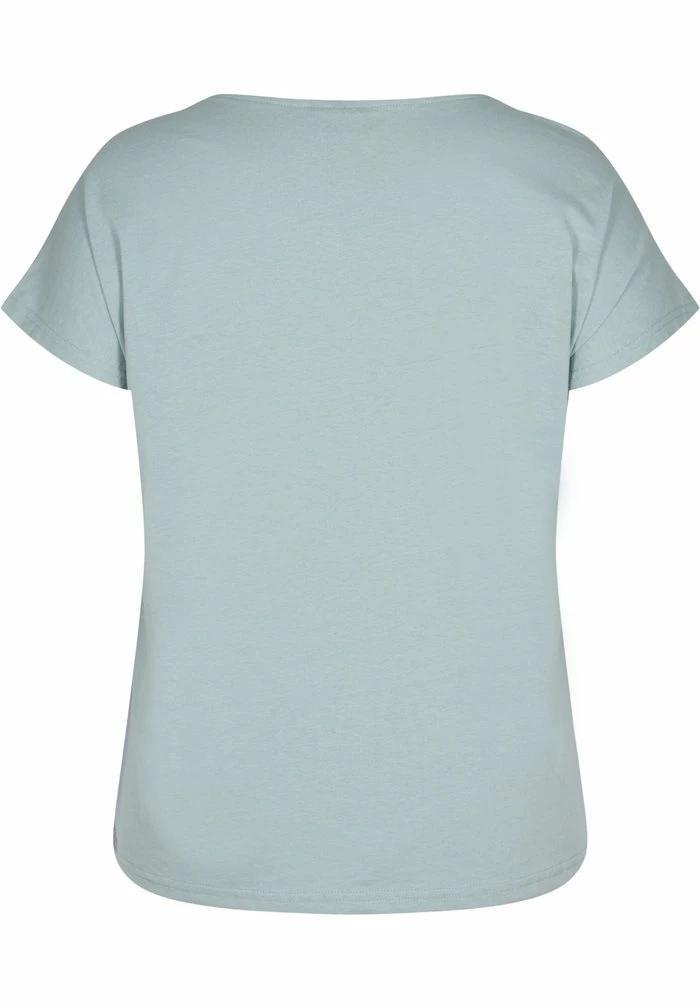 Zizzi T-shirt Basique - Grey 5 Zizzi T-shirt Basique - Grey â Image 5