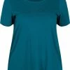 Zizzi KURZARM - Haut De Pyjama - Deep Teal Dream -France Zizzi Soldes 2022 cad2b799496640c9a4e34862f52f2619