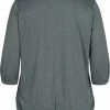 Zizzi MIT 3/4 ARMEL - Blouse - Thyme Mel -France Zizzi Soldes 2022 cb8da77ae77245b9b63f91df0dacd9a9