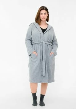 Zizzi Peignoir - Grey