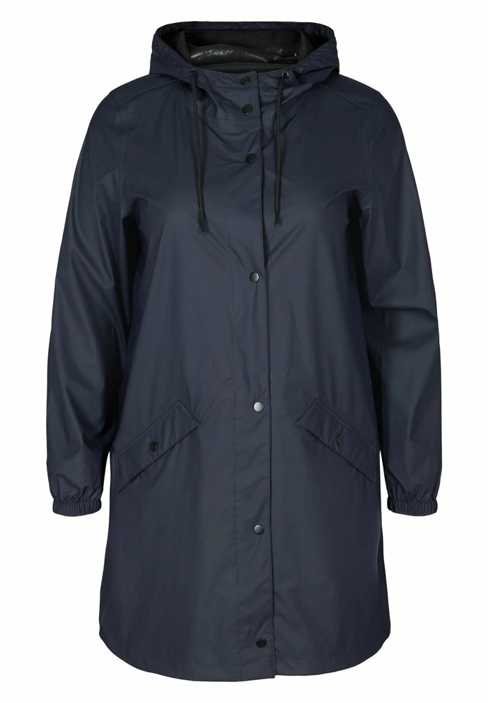 Zizzi Veste Imperméable - Dark Blue 4 Zizzi Veste Imperméable - Dark Blue – Image 4