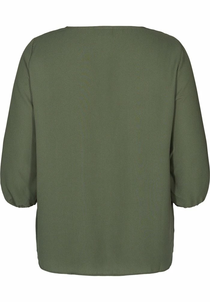 Zizzi Blouse - Green 2 Zizzi Blouse - Green – Image 2