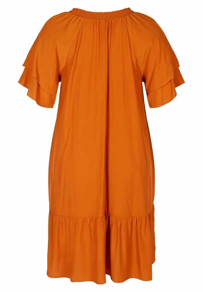 Zizzi Robe De Jour - Autumnal 5 Zizzi Robe De Jour - Autumnal – Image 5