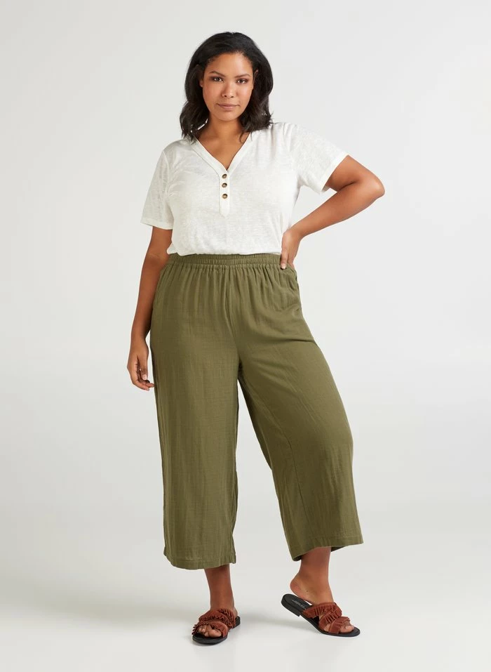 Zizzi T-shirt Basique - Off-white 2 Zizzi T-shirt Basique - Off-white – Image 2