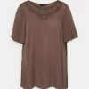Zizzi EROSE BLOUSE - Blouse - Deep Taupe 8 Zizzi EROSE BLOUSE - Blouse - Deep Taupe -France Zizzi Soldes 2022 cdd3f21c984240f9b596a42bc9a14c23