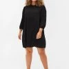 Zizzi Blouse - Black -France Zizzi Soldes 2022 cef3047148214cd3af5400752499dff6