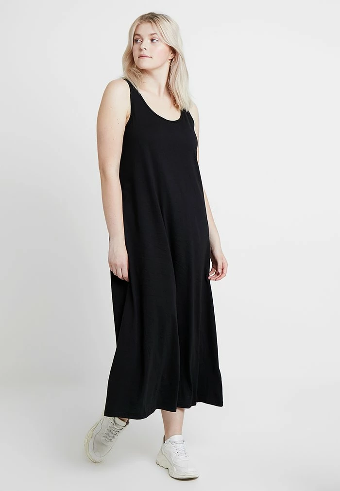 Zizzi VMINA DRESS - Robe En Jersey - Black 2 Zizzi VMINA DRESS - Robe En Jersey - Black – Image 2