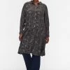 Zizzi PRINT - Robe Chemise - Green Paisley Aop -France Zizzi Soldes 2022 cf5d4ab884b449e7a8b6f23537b92065