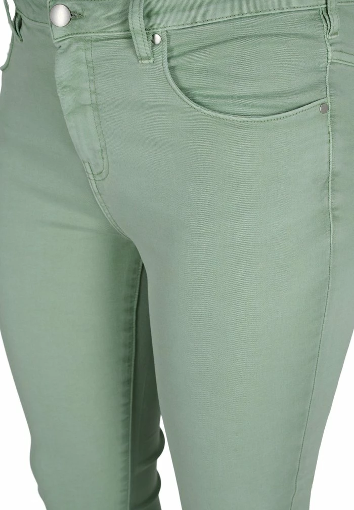 Zizzi Jean Slim - Green 5 Zizzi Jean Slim - Green – Image 5