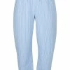 Zizzi Bas De Pyjama - Chambray Blue Stripe -France Zizzi Soldes 2022 d01b41682f864c66978bb7cd53487550