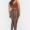 Zizzi Legging - Brown Snake -France Zizzi Soldes 2022 d089e5c031c5475191cc443eabdf2fc1
