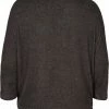 Zizzi MARLED - Blouse - Dark Grey -France Zizzi Soldes 2022 d098539b4d6d46b1845fa2de5631dabb