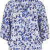 Zizzi Blouse - Blue Flower Aop 8 Zizzi Blouse - Blue Flower Aop -France Zizzi Soldes 2022 d0b2647421cb4100948b2447bb2d6be8