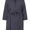 Zizzi MED KNAPPER - Robe Chemise - Odysses Gray -France Zizzi Soldes 2022 d0bef8669a844a839bb6685a857c685d