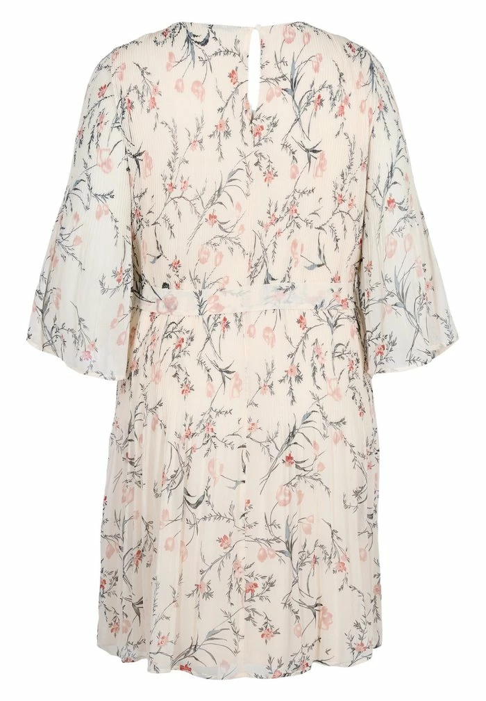 Zizzi Robe De Jour - Beige 5 Zizzi Robe De Jour - Beige – Image 5