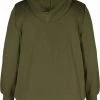 Zizzi XMOLLY - Sweat à Capuche - Ivy Green -France Zizzi Soldes 2022 d0e2c1b938aa41539162b6dc87b8a42f