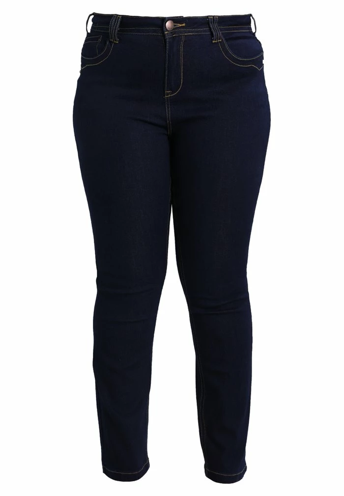 Zizzi VILMA - Jean Slim - Dark Blue Rinse 6 Zizzi VILMA - Jean Slim - Dark Blue Rinse – Image 6