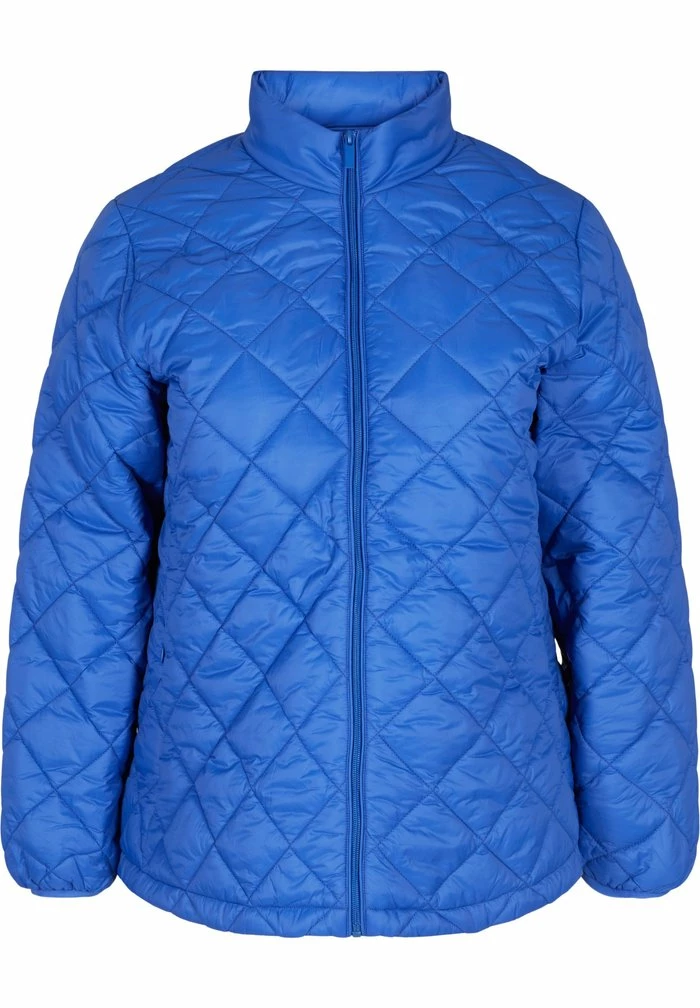 Zizzi Veste Mi-saison - Dazzling Blue 4 Zizzi Veste Mi-saison - Dazzling Blue – Image 4
