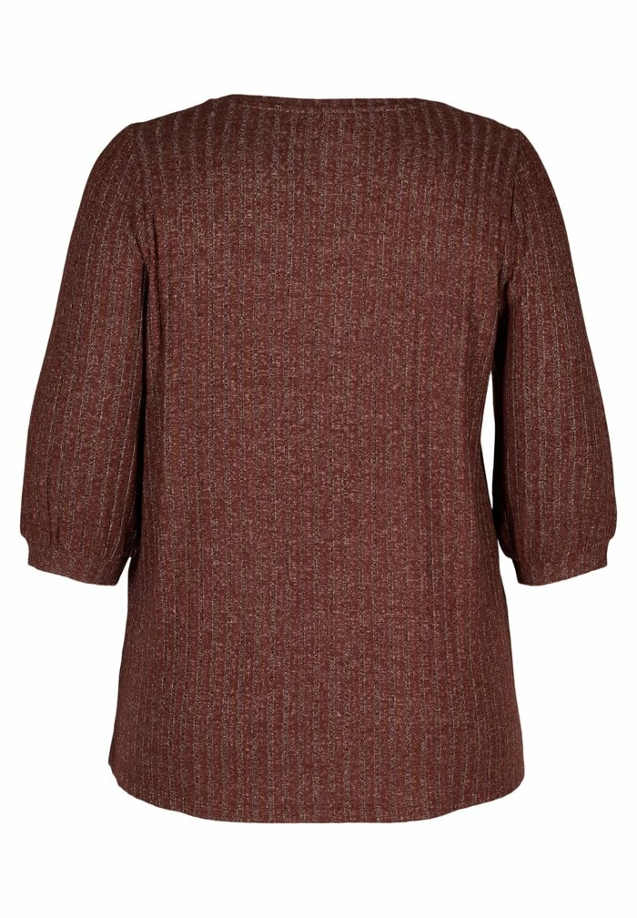 Zizzi Blouse - Brown 7 Zizzi Blouse - Brown – Image 7