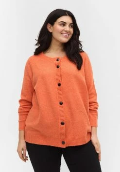 Zizzi Gilet - Mandarin Orange Mel